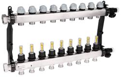 ProCalida VA 1C из нержавеющей стали, 9 контуров, гайки ВРП1'', 0,5 - 4,0 л/мин