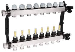 ProCalida VA 1C из нержавеющей стали, 8 контуров, гайки ВРП1'', 0,5 - 4,0 л/мин