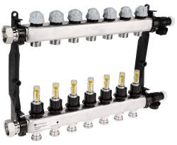ProCalida VA 1C из нержавеющей стали, 7 контуров, гайки ВРП1'', 0,5 - 4,0 л/мин