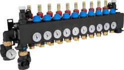 ProCalida CC на 10 контуров отопления, ротаметры 0,75÷3,75 л/мин