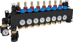 ProCalida CC на 8 контуров отопления, ротаметры 0,75÷3,75 л/мин