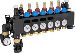 ProCalida CC на 6 контуров отопления, ротаметры 0,75÷3,75 л/мин