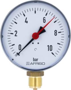 Манометр RF 100, fi100 мм, 0÷10 бар, НР1/2", rad, кл. 2,5