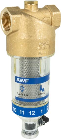 Фильтр для воды AWF 120 с ручной промывкой, ВРП3/4"